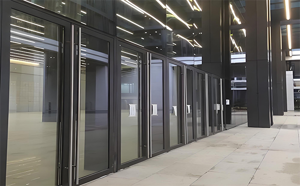 勉县玻璃地弹门