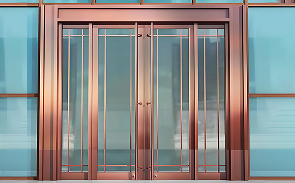 勉县玻璃地弹门