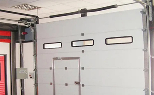 勉县工业提升门的安装方法